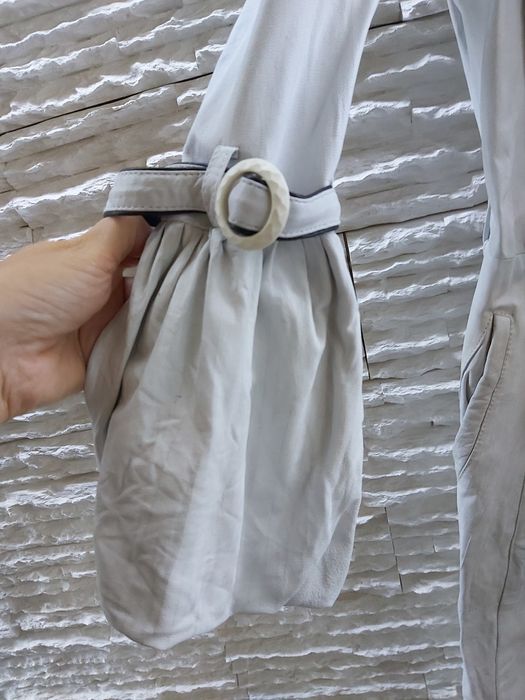 Trench piele marimea 42