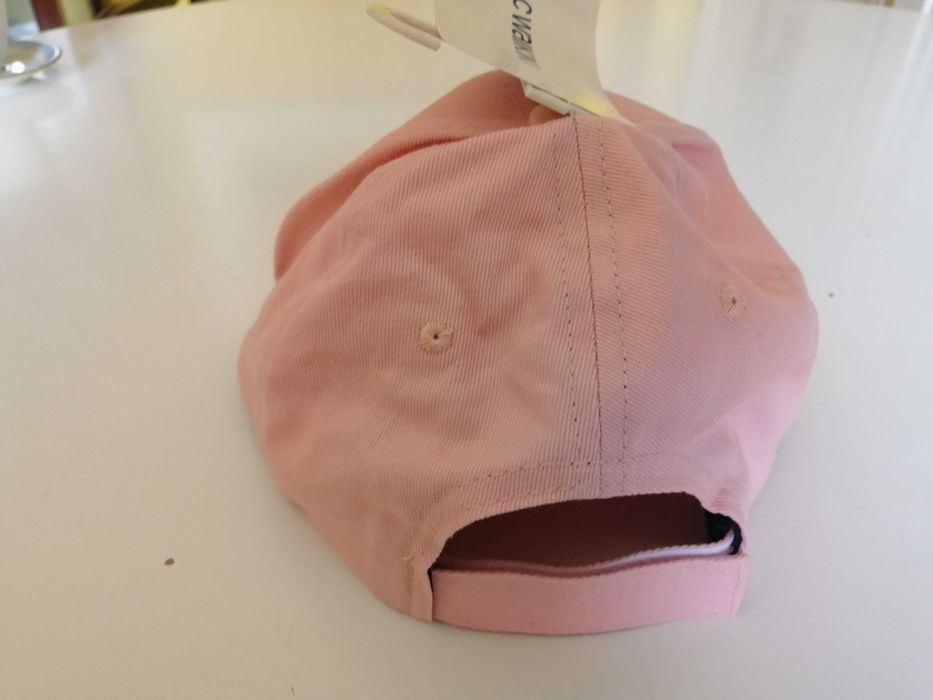 Памучна шапка с козирка за момиче