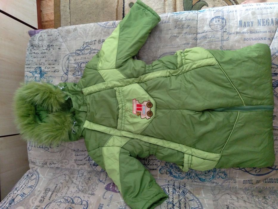 Детский зимний комбинезон