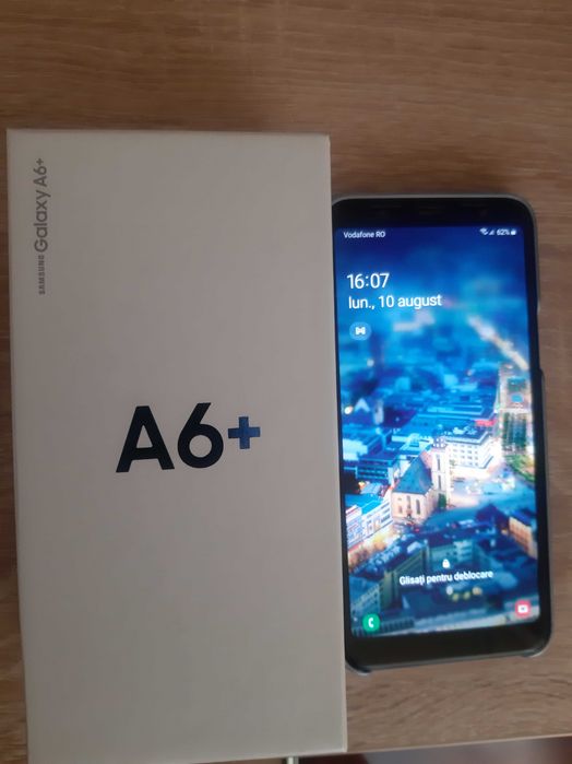 Samsung A6+  telefon mobil  stare f. buna , tehnic si estetic super
