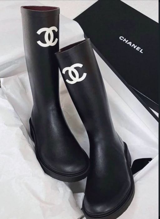 Cizme Chanel Rubber pe comanda