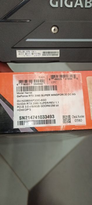 RTX 2060 Super 8 GB