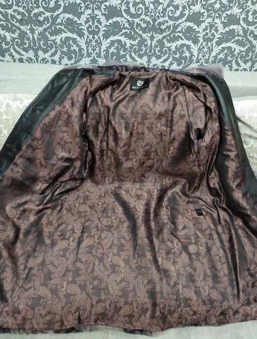 Шуба мутон женская облегченная