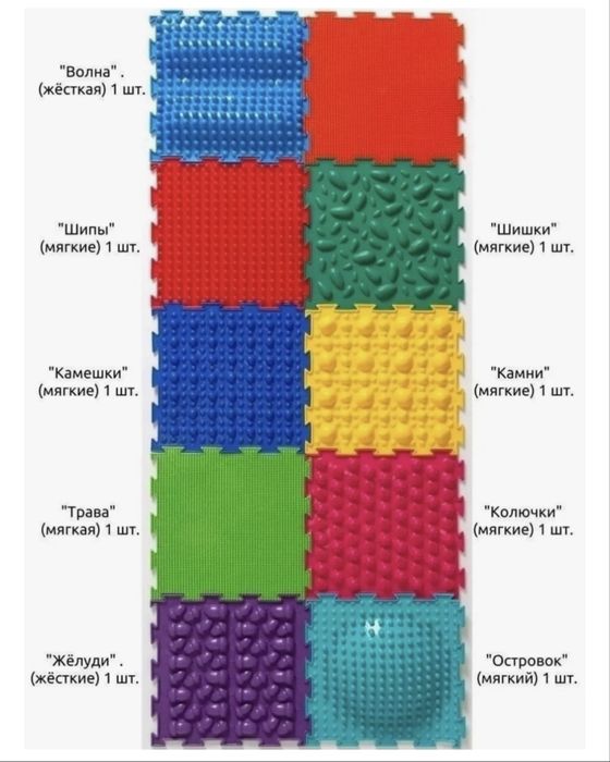 Коврик-пазл ортодон 25*25