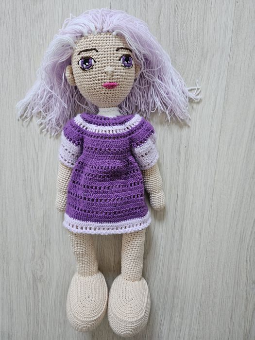 Păpușă croșetata handmade 50 cm