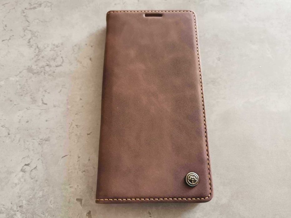 Husa piele de calitate pentru Samsung iPhone Oppo Xiaomi tip carte