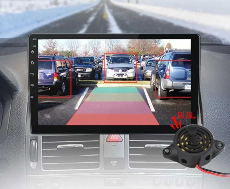 Camera marsarier cu BUZZER de atentionare obstacol AHD 1080 unghi 155*