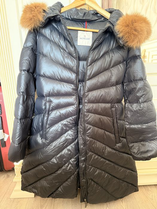 Зимняя куртка италянский бренд Монклер, пуховик