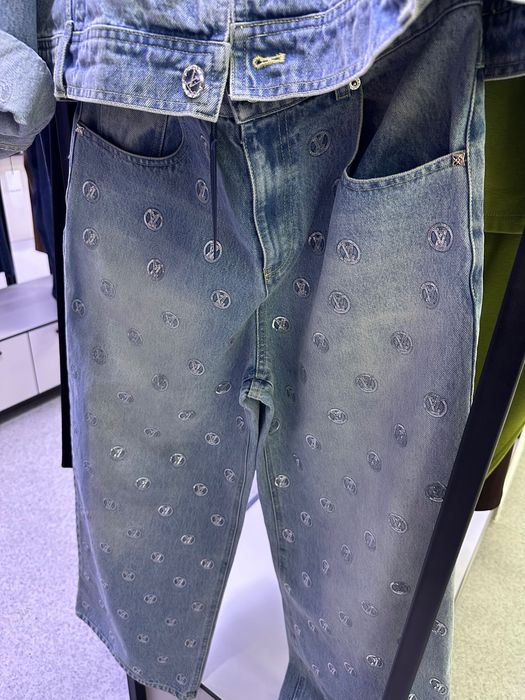 Костюм джинсовый Louis Vuitton