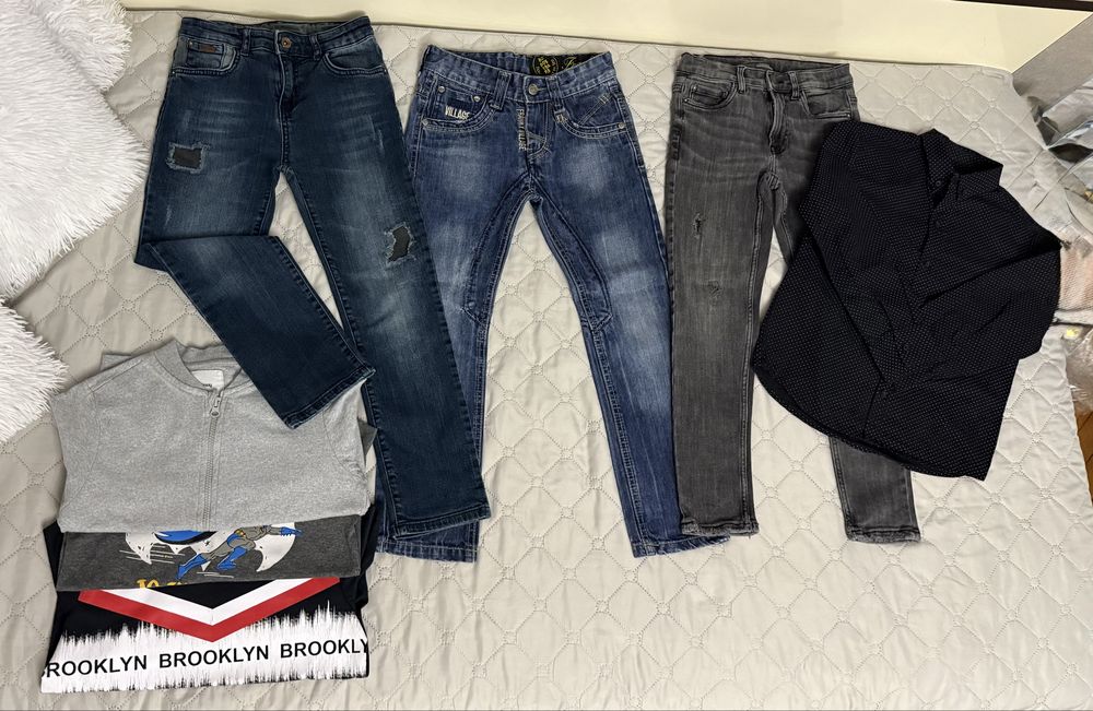 Яке, Сет дънки, риза, H&M, LCW и др.