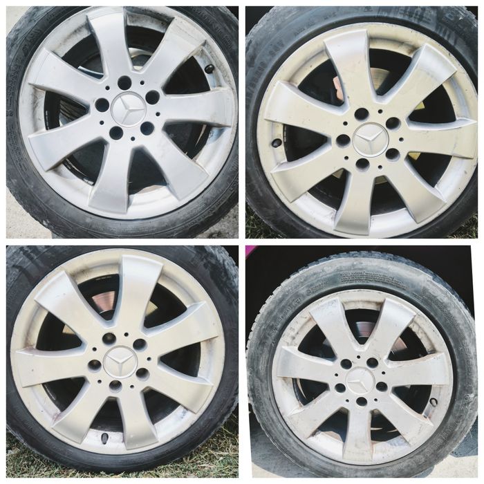 Оригинални джанти 16" за Mercedes с гуми 205/55 R16