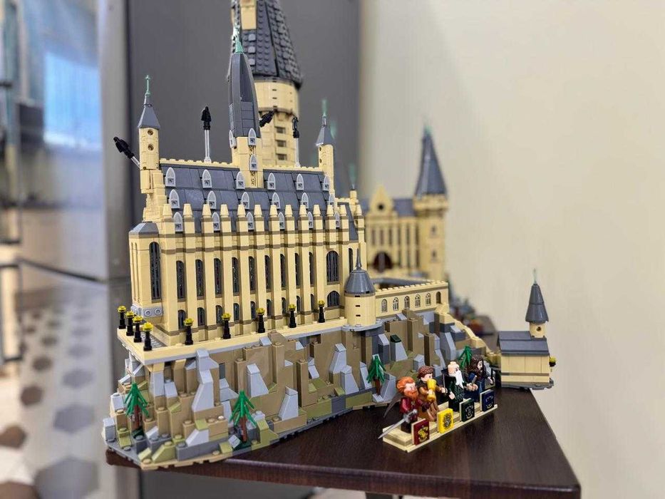 lego замок hogwarts собранный