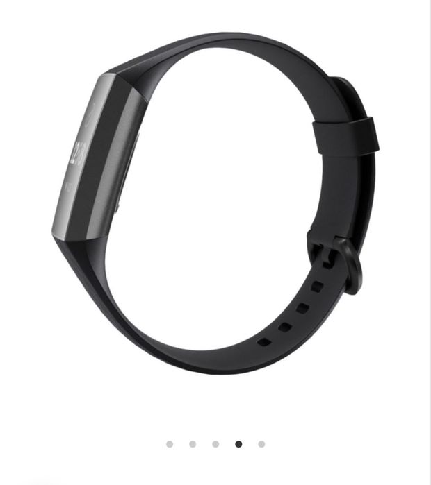 Смарт часовник/гривна Fitbit -Charge 3, черна