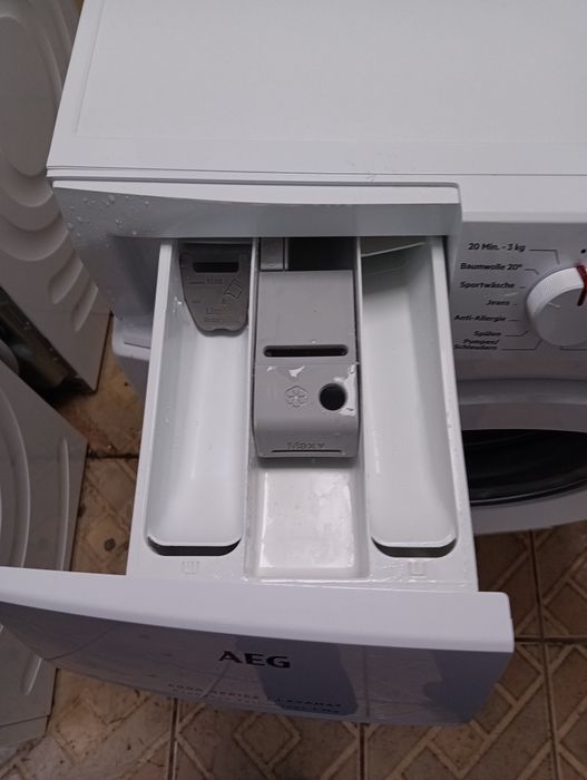 Като нова пералня Аег Aeg Series 6000  A+++ 9кг  24 месеца гаранция!