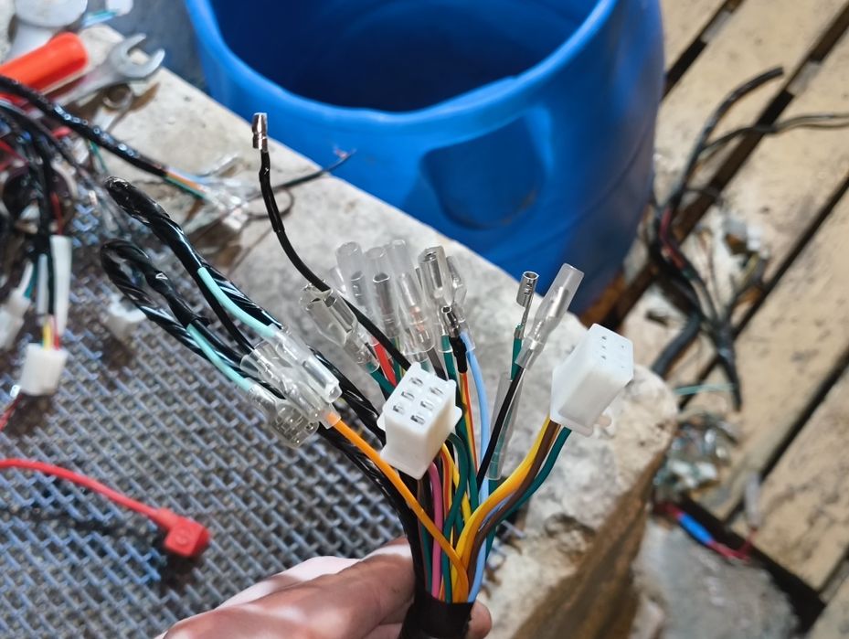 Коса на мотоцикл