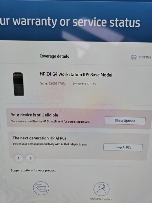 Workstation hp z4