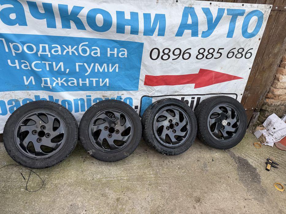 14 4х100 джанти с летни гуми