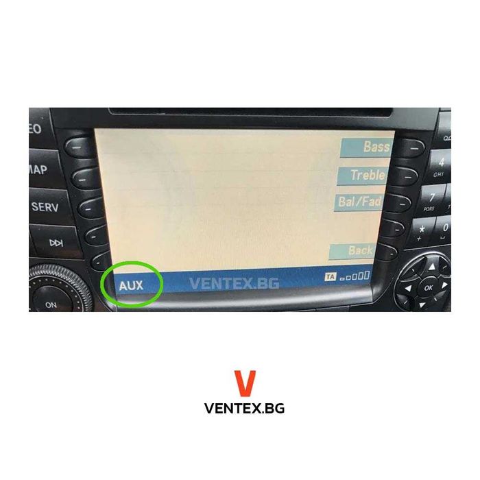 Bluetooth 5.0 за Mercedes W211 с Mикрофон - Блутут за Мерцедес E класа