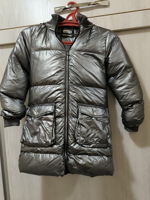 Теплая куртка размер 116