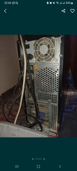 Компьютер + Монитор LG|Pentium Dual Core, 4Gb, HDD 200GB|Рабочий!