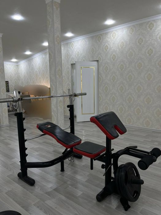 универсальный комплект скмьи для жима штанги