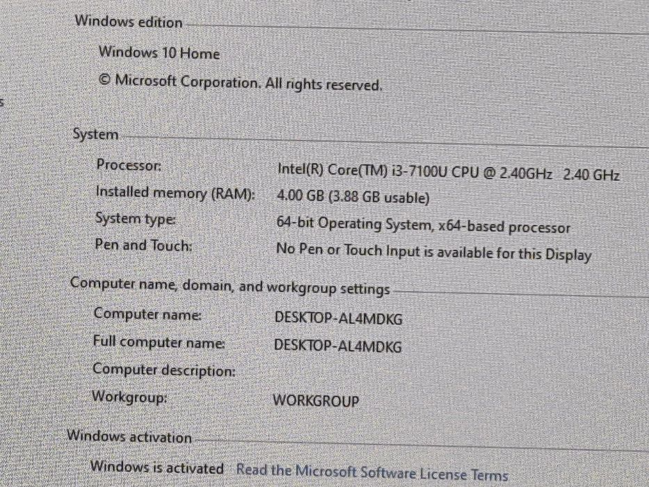 vand laptop Acer Swift SF314-52..14"FH..i3 7100..Ssd 128 Gb.Slim.Metal