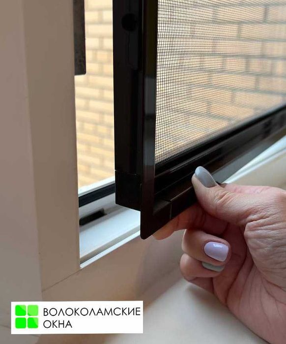 Москитная сетка, москитная сетка плиссе