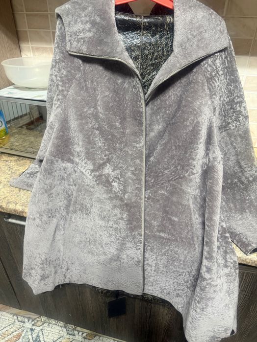 Шуба астраган двусторонняя