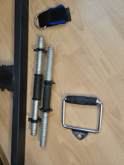 Aparat fitness ramat cu scripeti