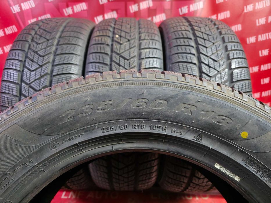 anvelope de iarna - 235/60/18 - pirelli - noi - dot 2020 !