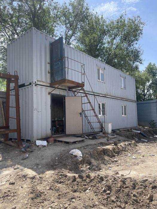 Продам жилой модульный контейнер 2 этажа (из двух 40-футовых)