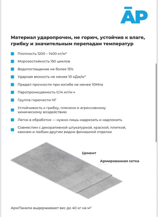 Аквапанель Россия в наличии