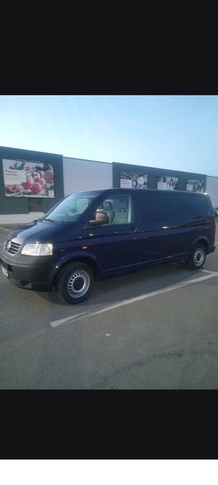 VW T 5 Transporter 1,9 Tdi *E 4*Autoturism 8+1*Long * Înmatriculat