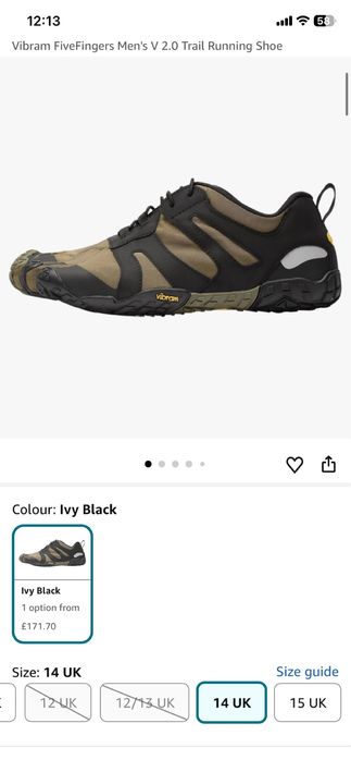 Vibram FiveFingers marimea 49 (30.5 cm)