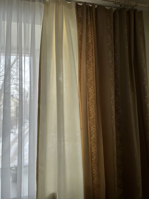 Продам шторы жаккардовые