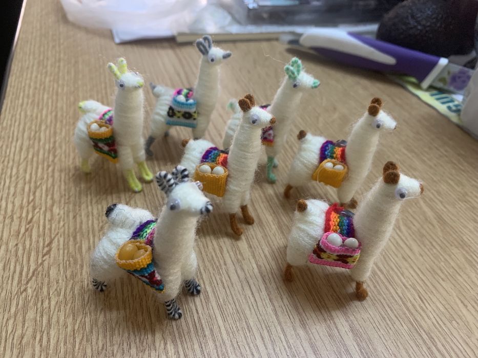 Alpaca bb magnet Peru