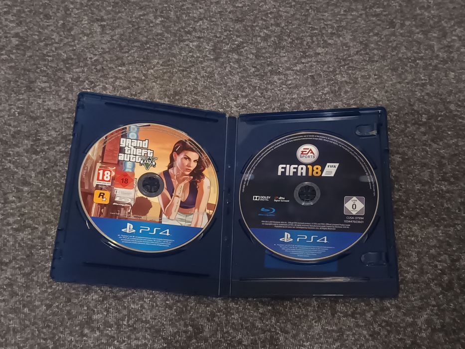 GTA 5 și FIFA 18 pentru PS4