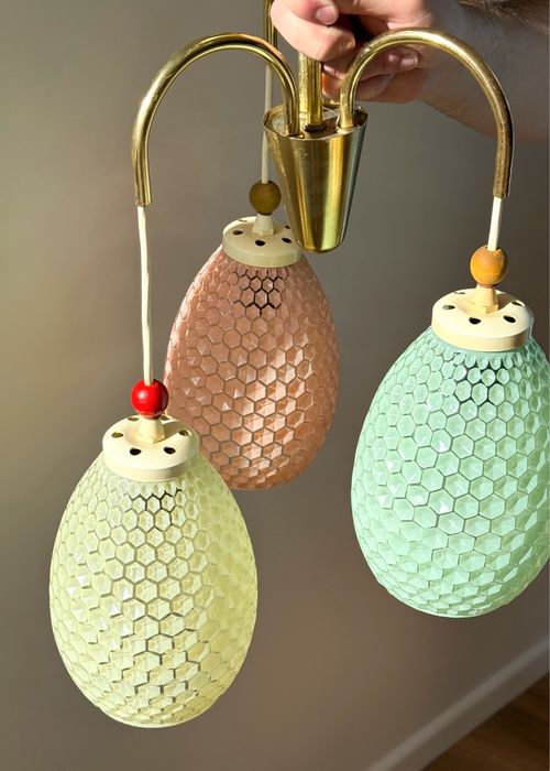 Винтажная люстра «Ананас»