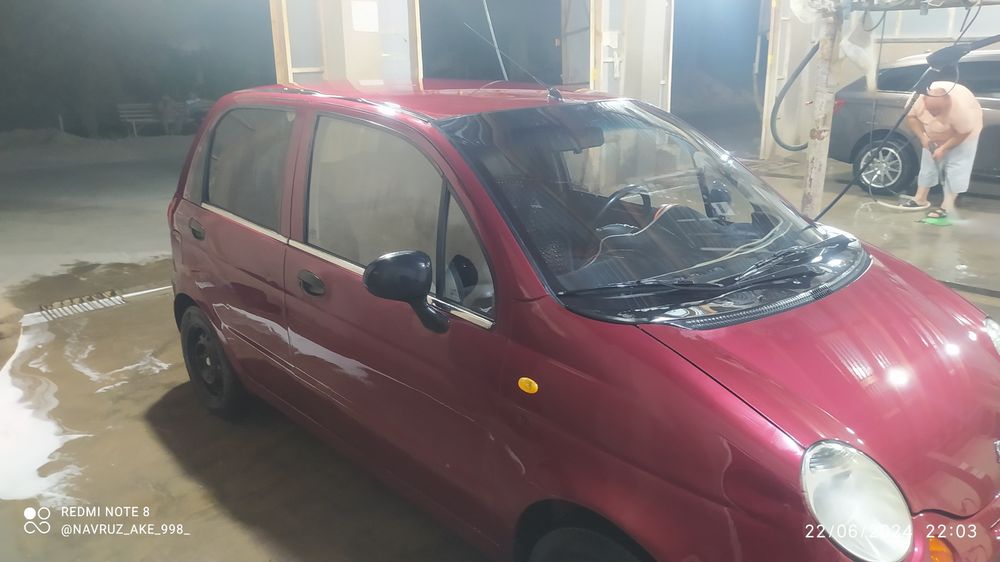 Matiz 2013 yil benzin gaz mashina minasiz haydaysiz yurib turgan