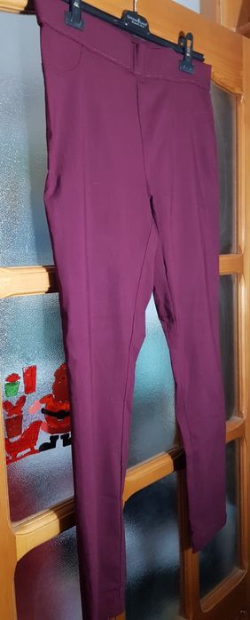 Pantaloni skinny, cu elastic in talie