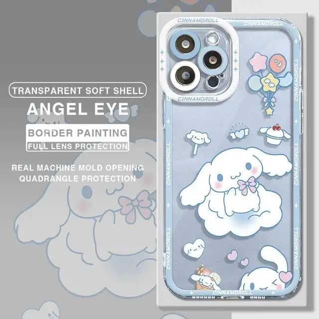 Husa Clear Silicone telefon mobil Case iPhone 15 My Melody Cinnamoroll