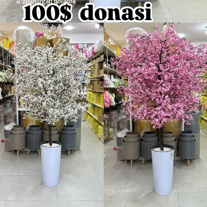 Dekorativ suniy daraxt sakura,o'rik