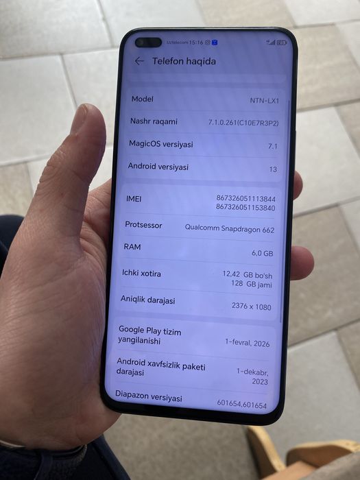 Honor 50 litee sotiladi