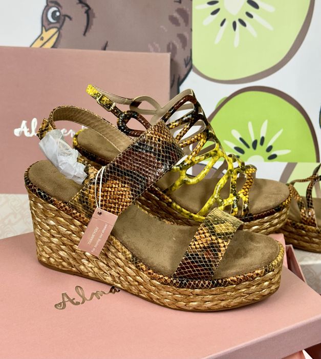 Дамски сандали Alma en Pena 38-39 НАМАЛЕНИ последни бройки