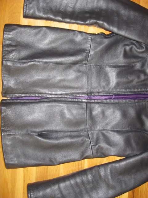 Естествена кожа дамско яке