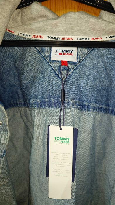 Cămașă de Blugi cu Glugă Tommy Hilfiger