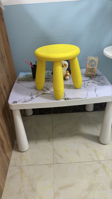 Детский стол и стульчик ИКЕЯ