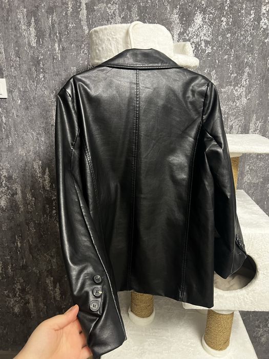 Пиджак натуральная кожа