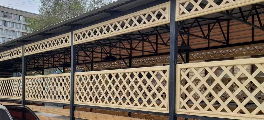 Беседки и лестницы в Семее