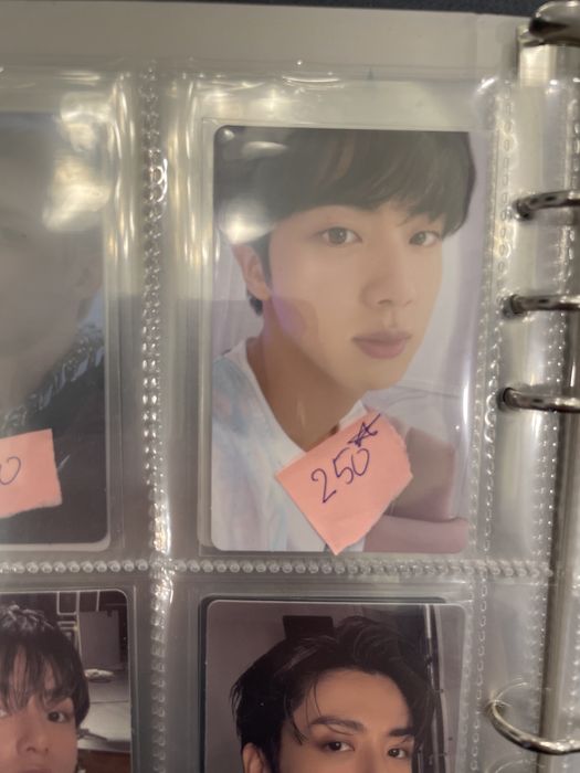 Оригинальные к-поп карты BTS